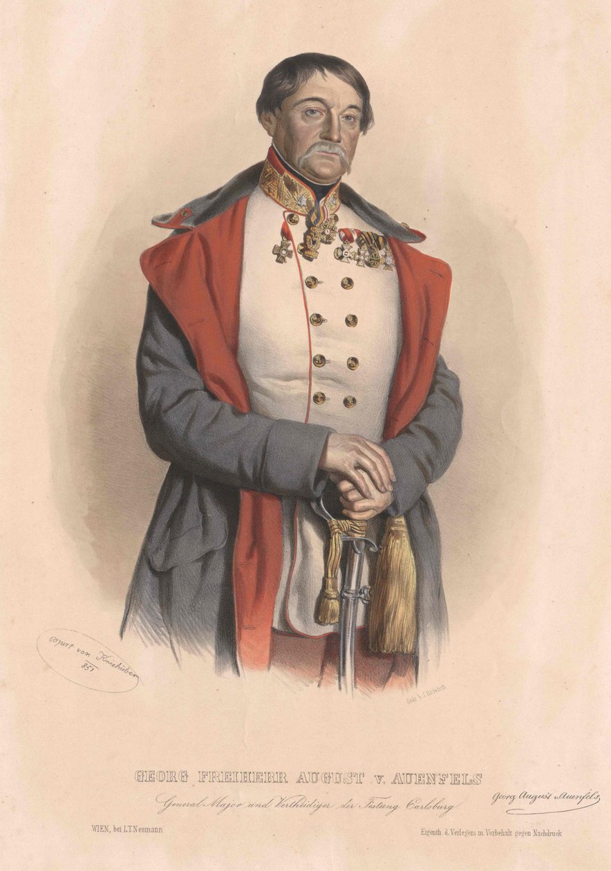 Giorgio barone August von Auenfels da Artist Unknown