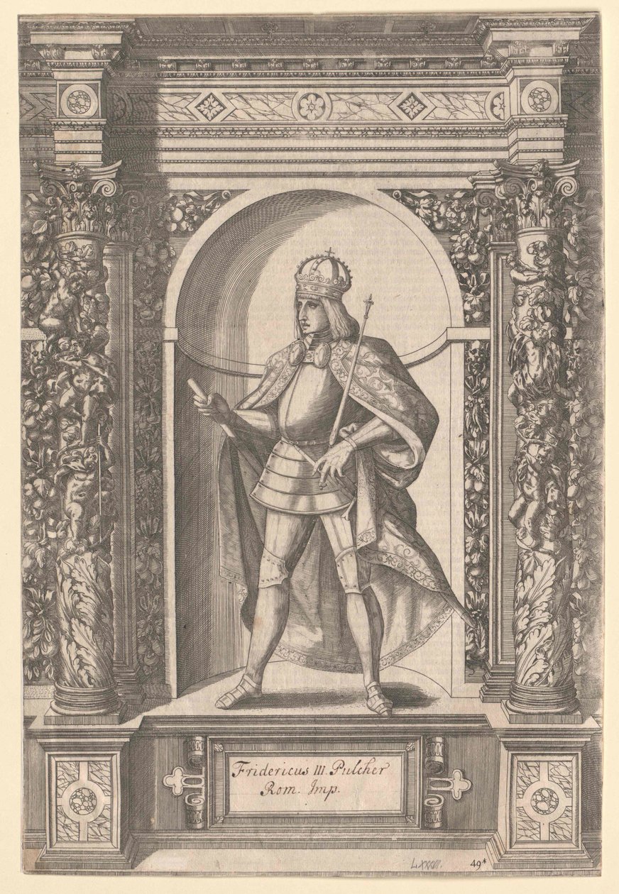 Il re tedesco Federico il Bello da Artist Unknown