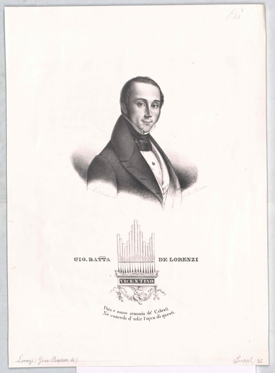 Giovanni Battista de Lorenzi da Artist Unknown