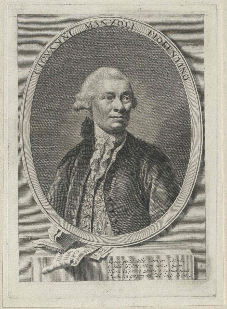 Giovanni Manzuoli (print) da Artist Unknown