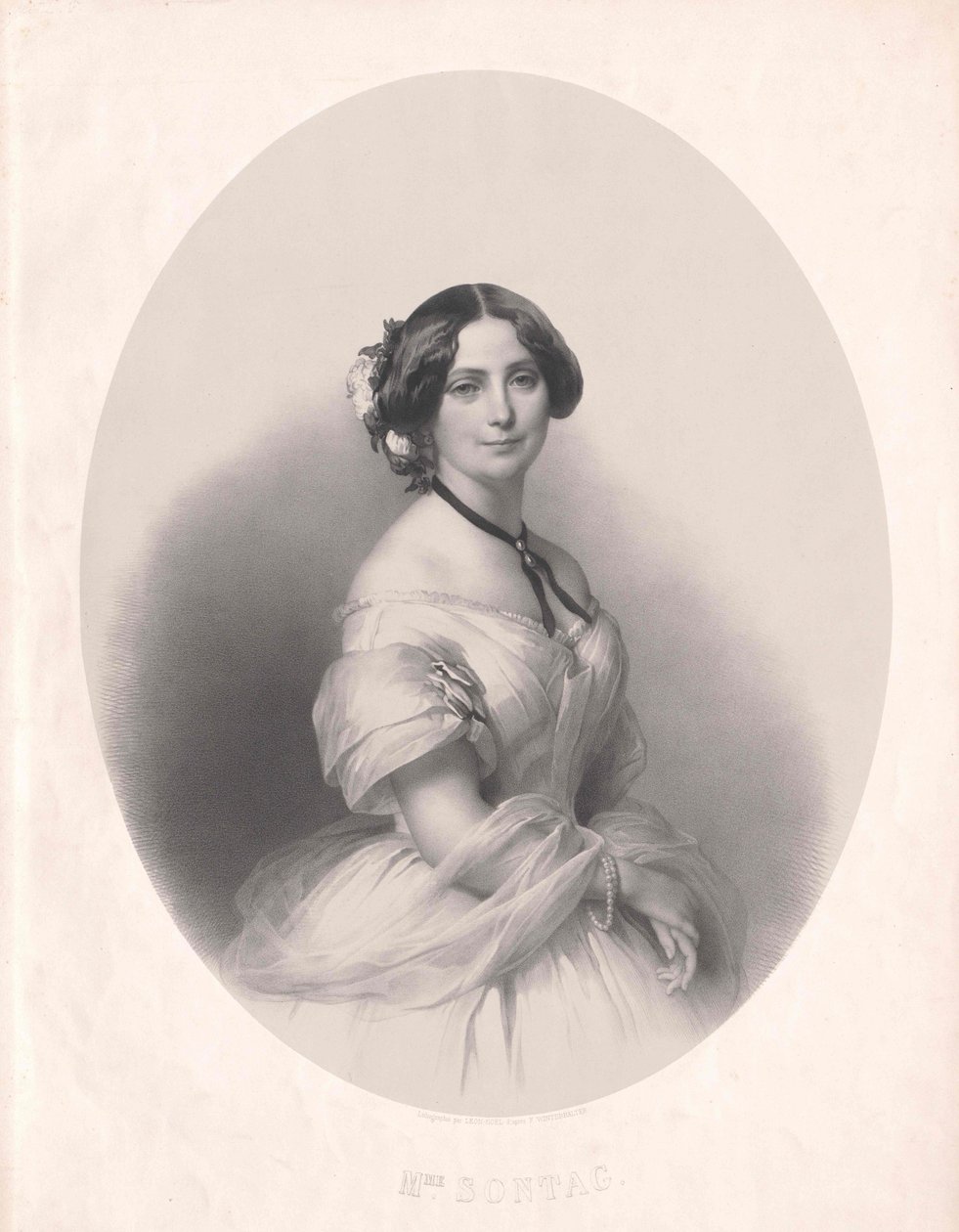 Henriette Gertrude Walpurgis Sontag da Artist Unknown