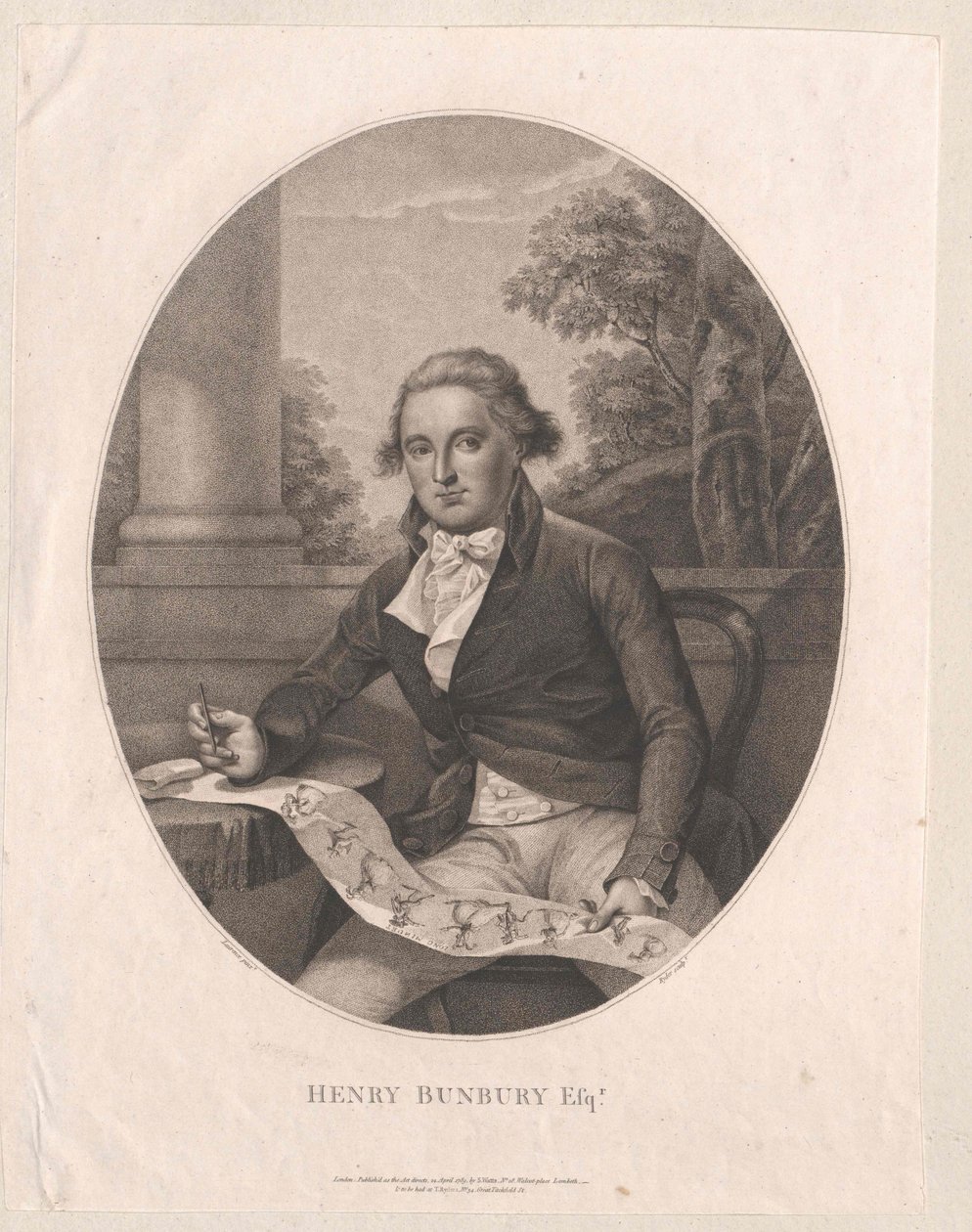Henry William Bunbury da Artist Unknown