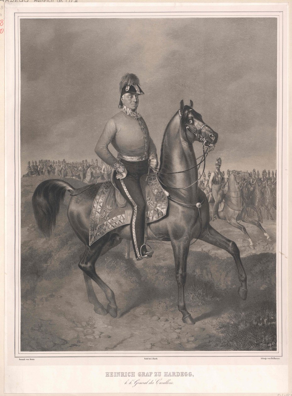 Henry conte Hardegg da Artist Unknown