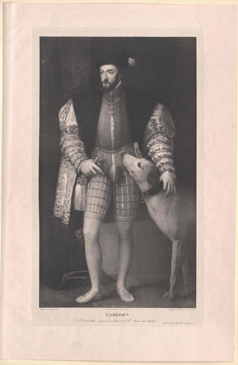 Il Sacro Romano Imperatore Carlo V. da Artist Unknown