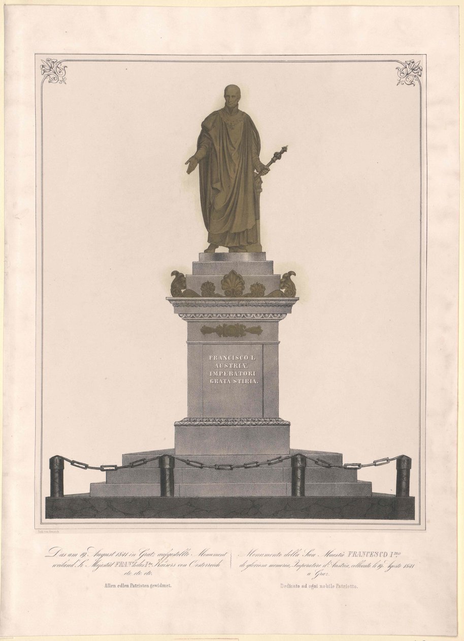 Il Sacro Romano Imperatore Francesco II da Artist Unknown