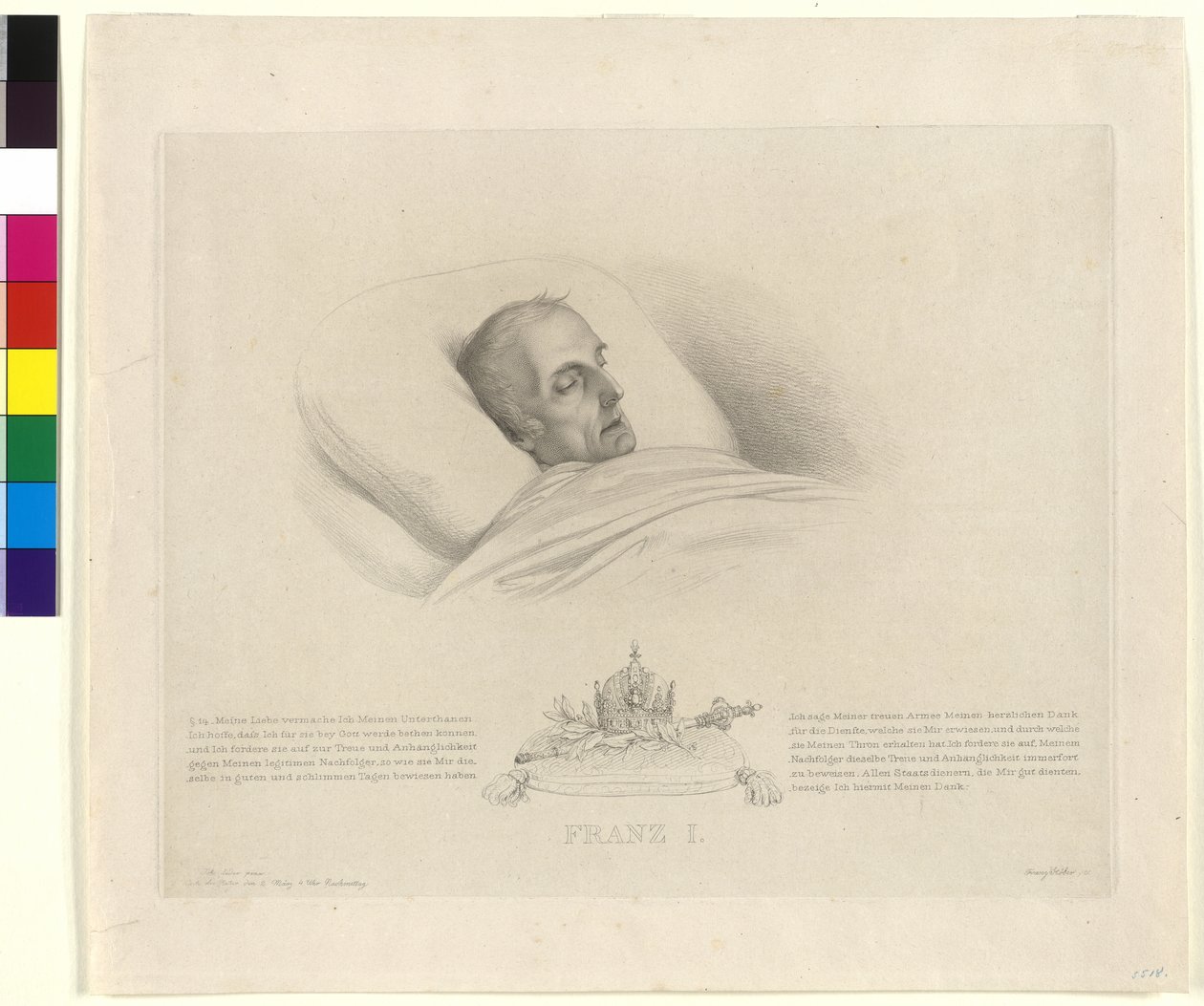 Il Sacro Romano Imperatore Francesco II da Artist Unknown