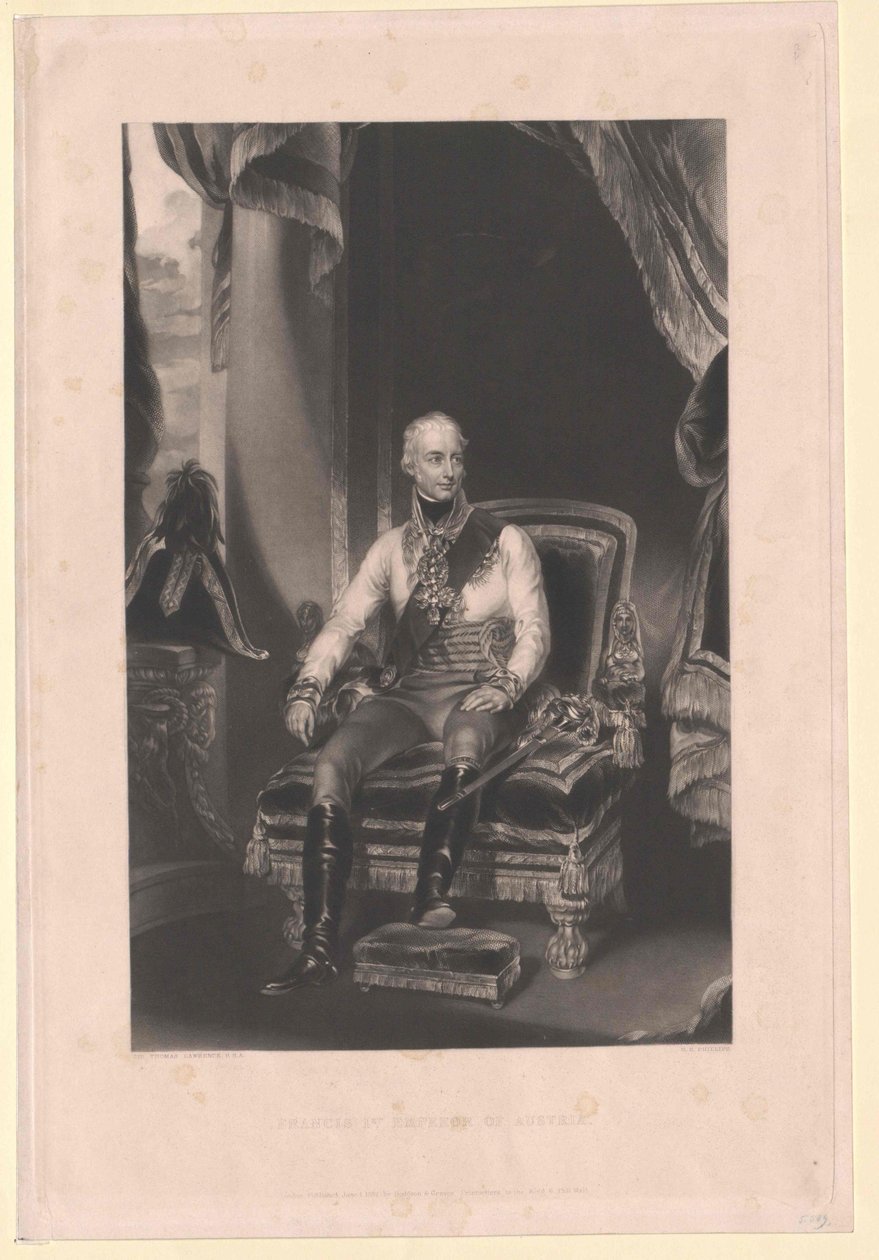 Il Sacro Romano Imperatore Francesco II da Artist Unknown