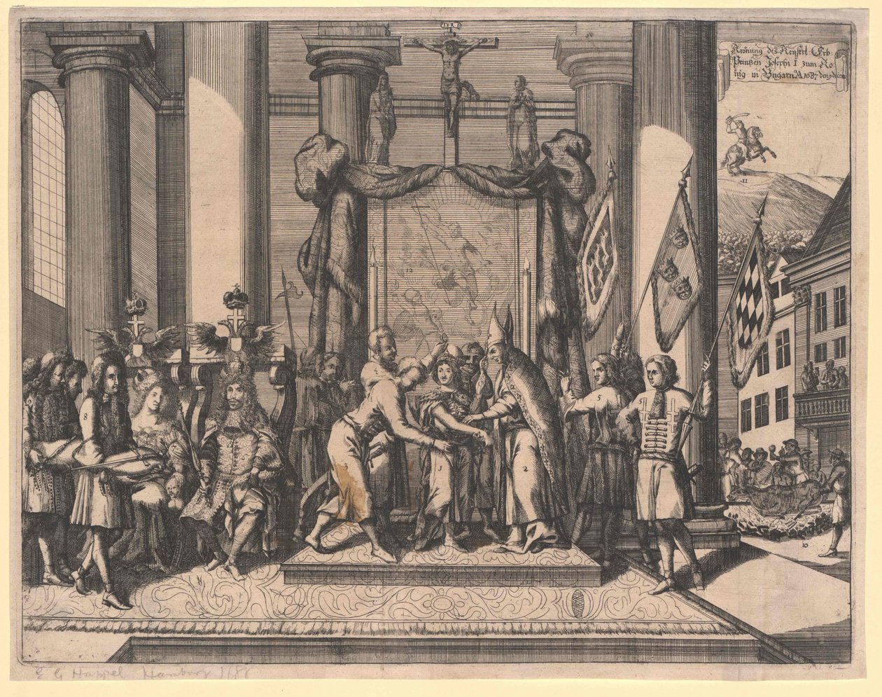 Il Sacro Romano Imperatore Giuseppe I da Artist Unknown