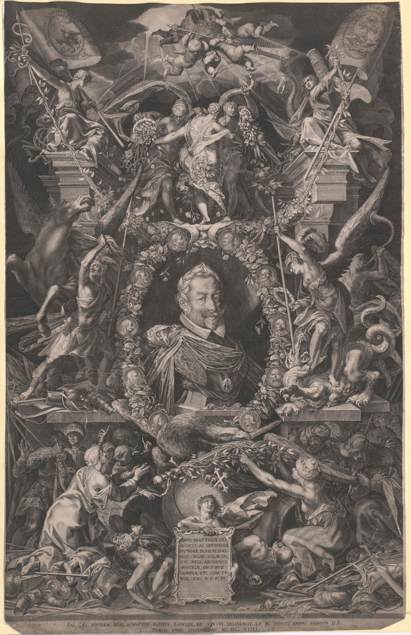 Imperatore del Sacro Romano Impero Matteo I da Artist Unknown