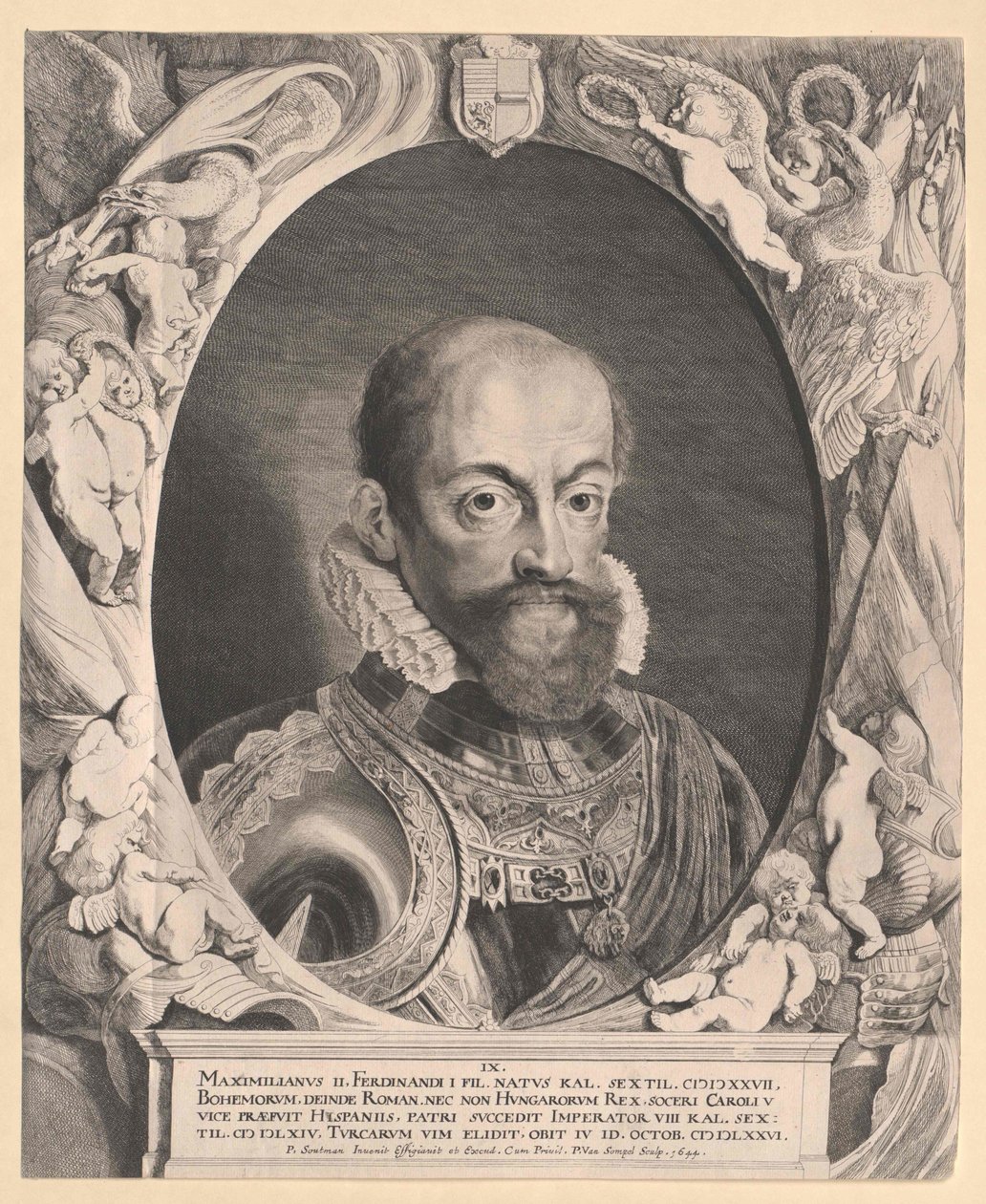 Il Sacro Romano Imperatore Massimiliano II da Artist Unknown