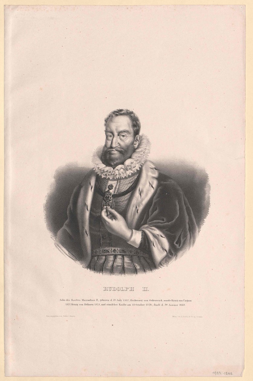 Il Sacro Romano Imperatore Rodolfo II da Artist Unknown