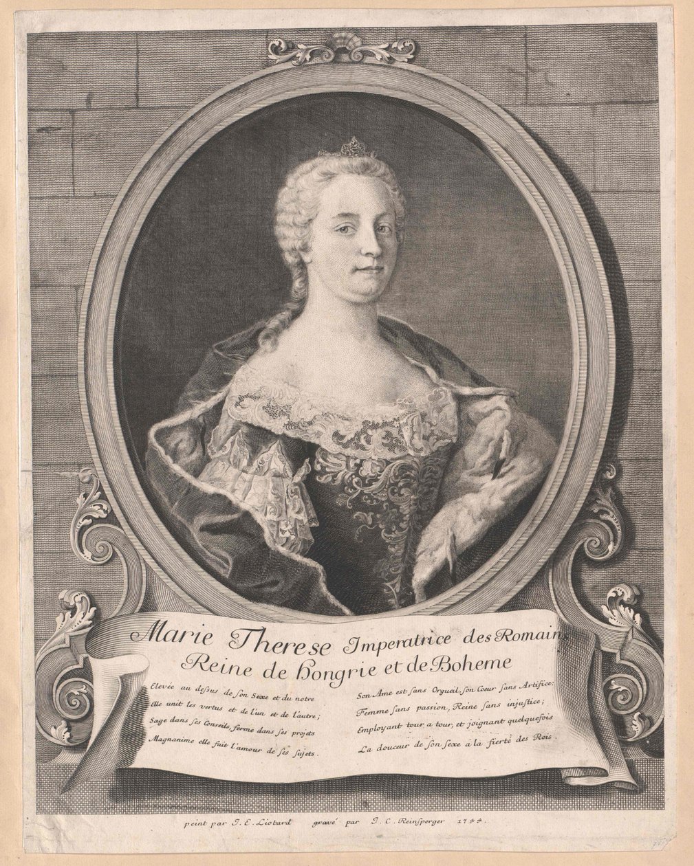 Santa Romana Imperatrice Maria Teresa da Artist Unknown