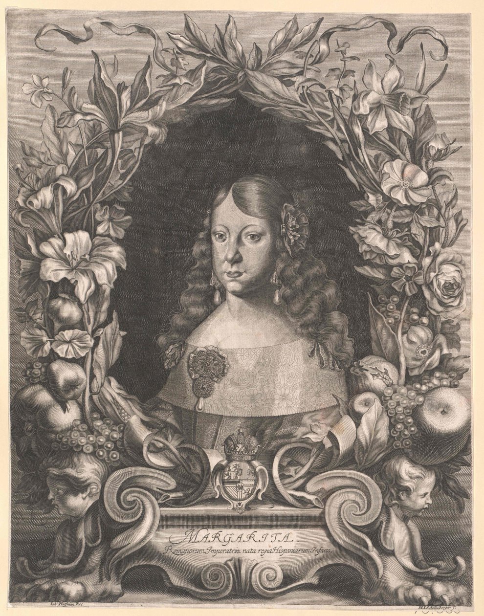 Infanta di Spagna Margherita Teresa da Artist Unknown