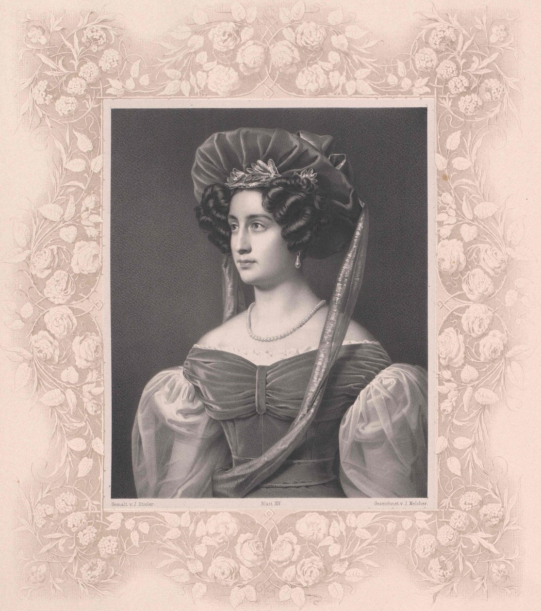 Isabella Contessa di Tauffkirchen (stampa) da Artist Unknown