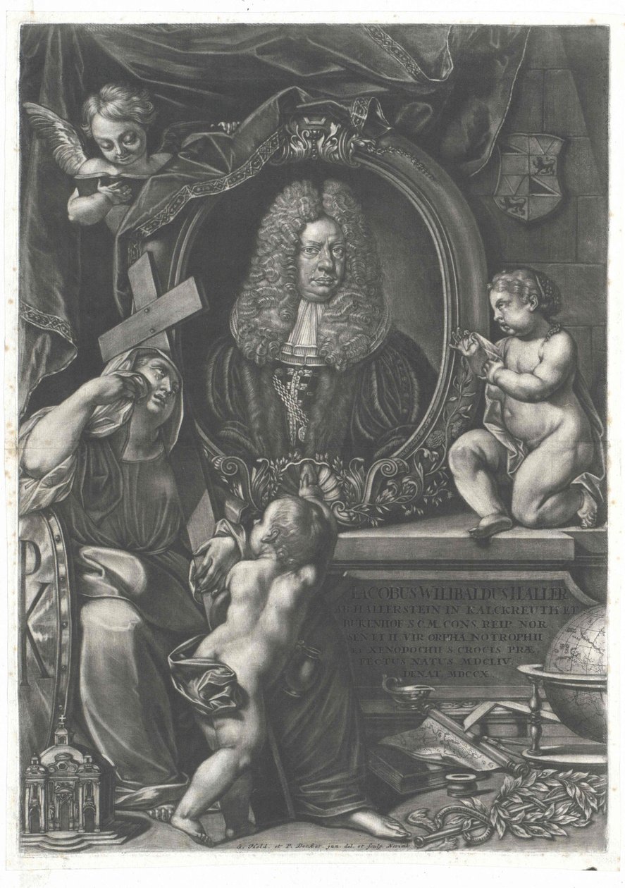 Jacob Wilibald Haller von Hallerstein da Artist Unknown