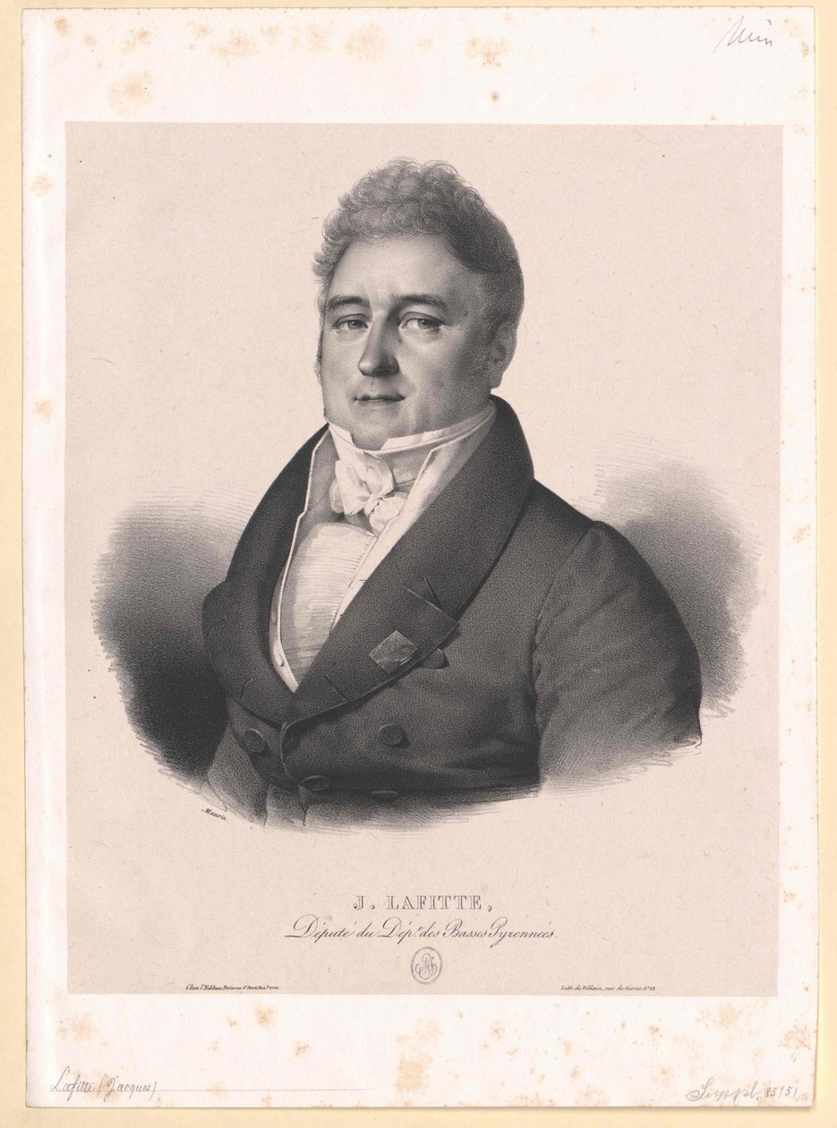 Jacques Lafitte da Artist Unknown