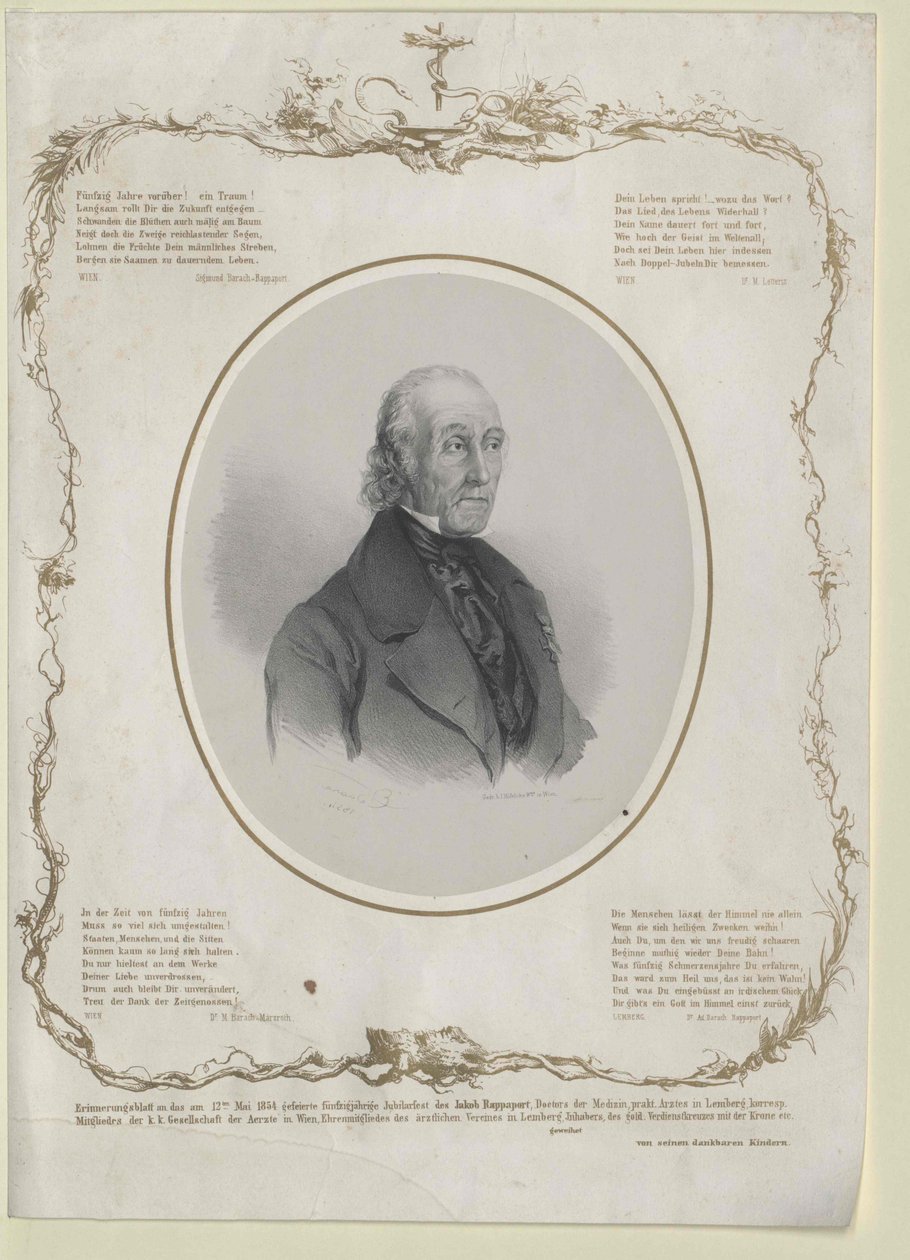 Jakob Rappaport da Artist Unknown