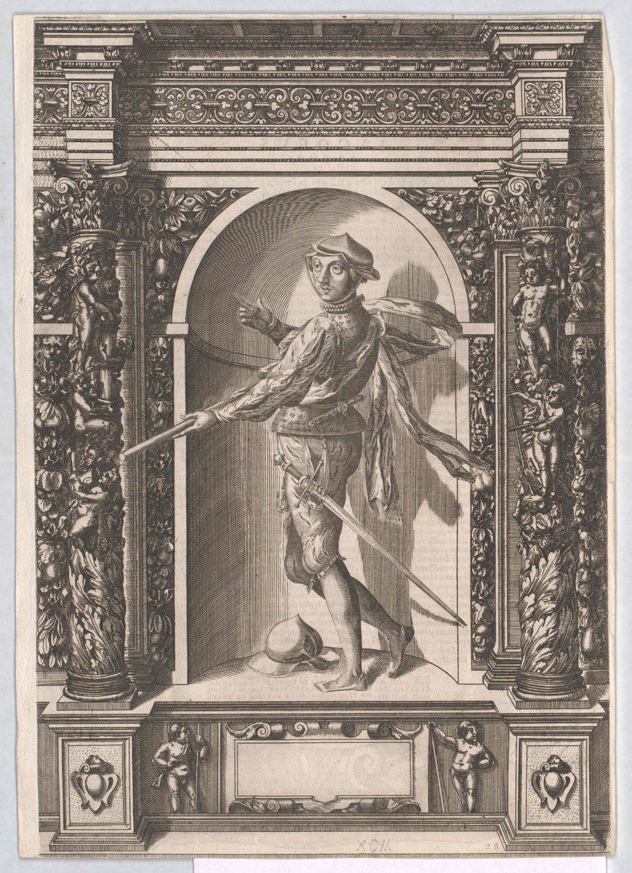 Jakob conte Hohenembs da Artist Unknown