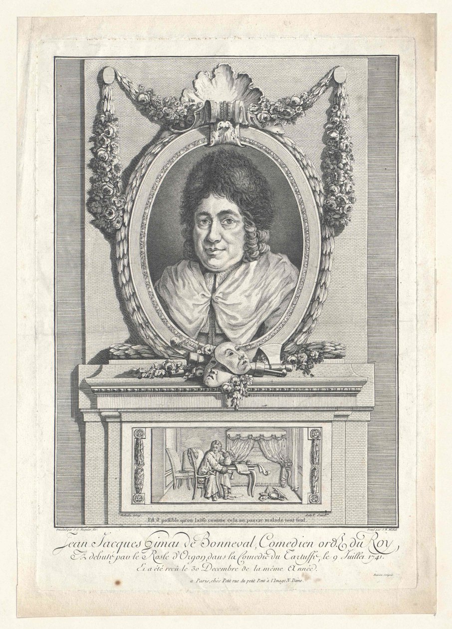 Jean Jacques Gimat de Bonneval da Artist Unknown