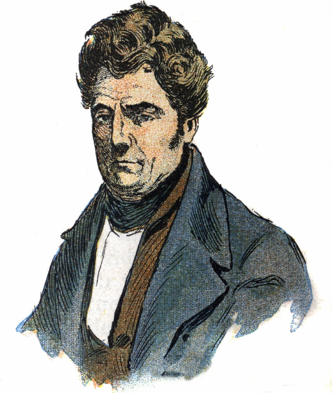 Jean Reboul, poeta francese. da Artist Unknown