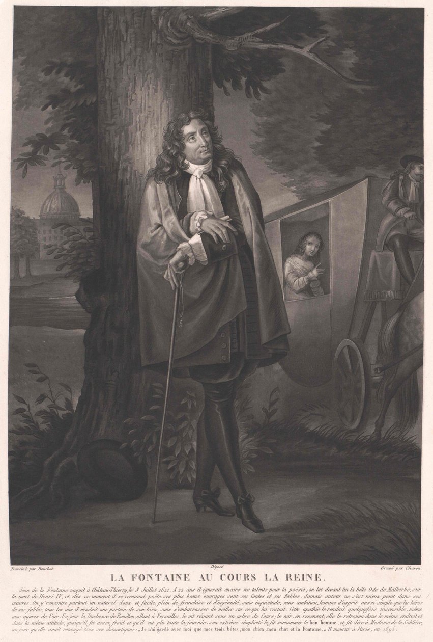 Jean de La Fontaine da Artist Unknown
