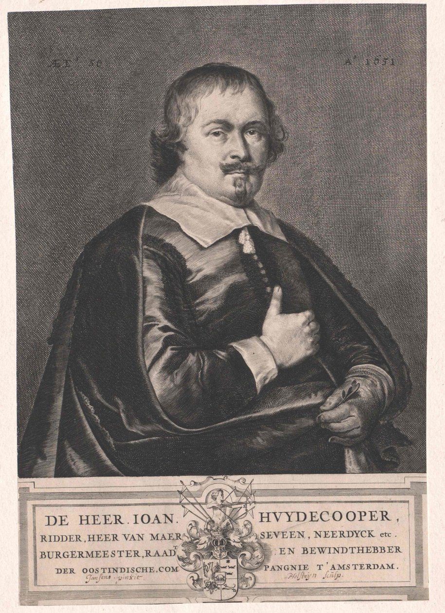 Johan Huydecoper da Artist Unknown
