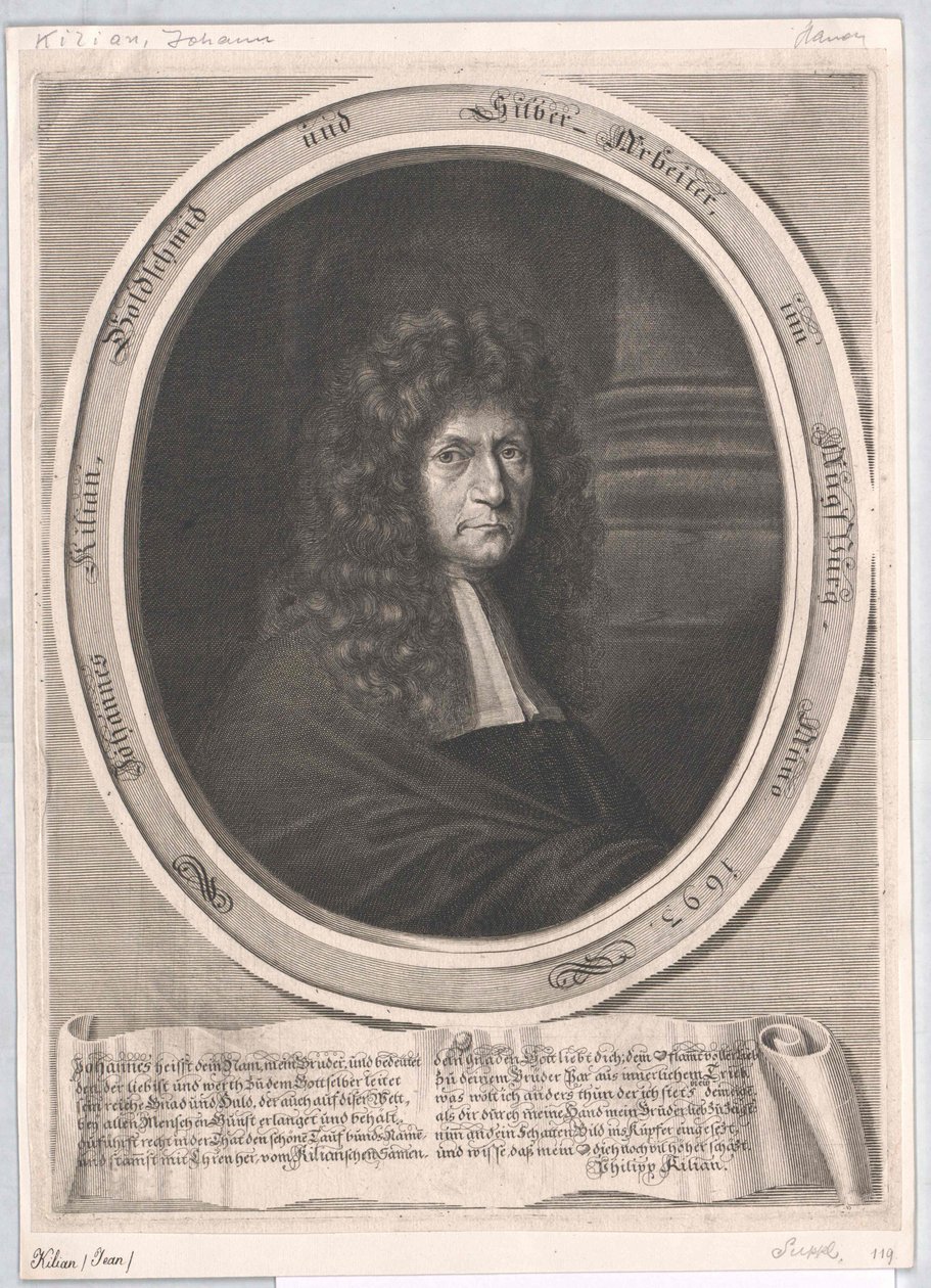 Johann Baptist Kilian da Artist Unknown