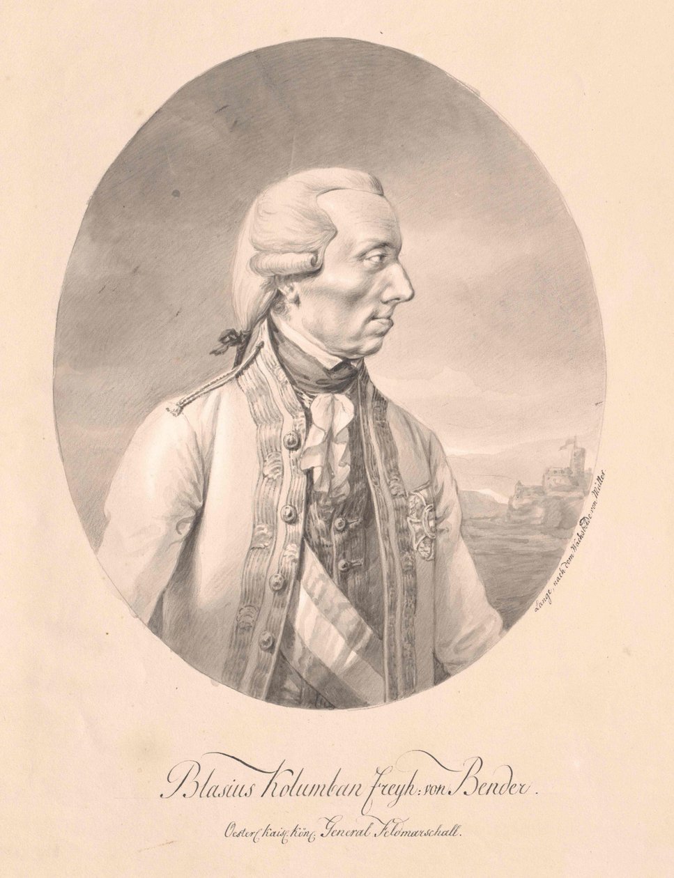 Johann Blaise Baron Bends da Artist Unknown