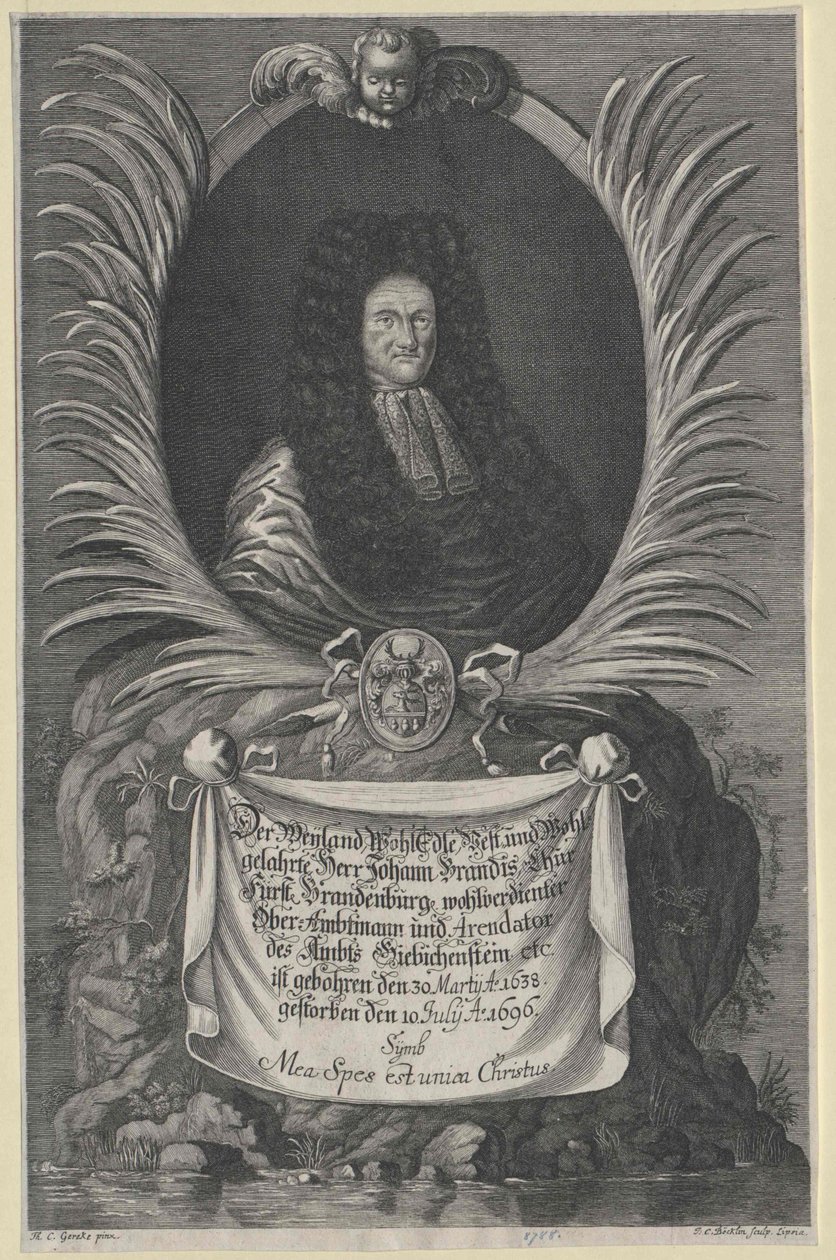 Johann Brandis (stampa) da Artist Unknown