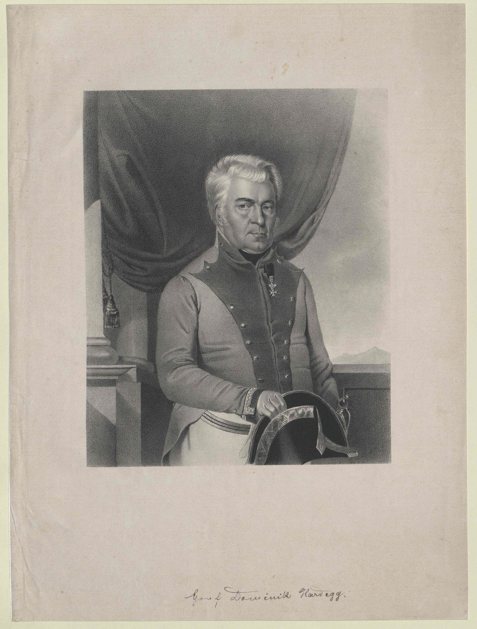 Johann Dominic conte Hardegg da Artist Unknown