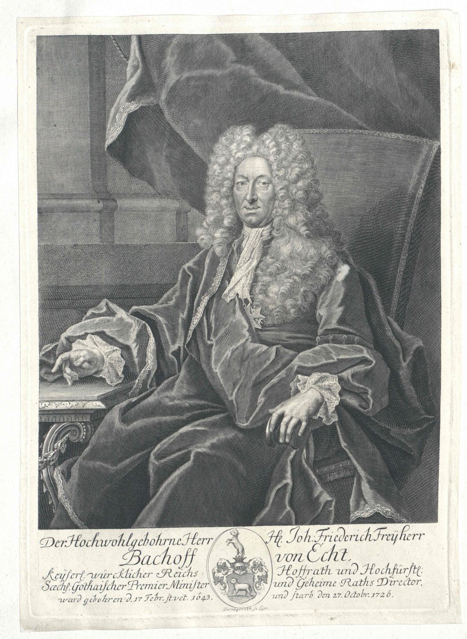 Johann Frederick barone Bachoff di realismo da Artist Unknown