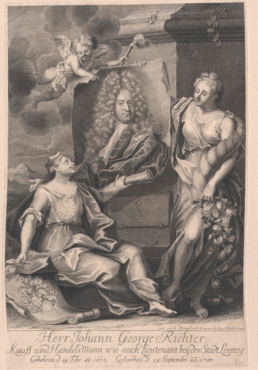 Johann Georg Richter (stampa) da Artist Unknown