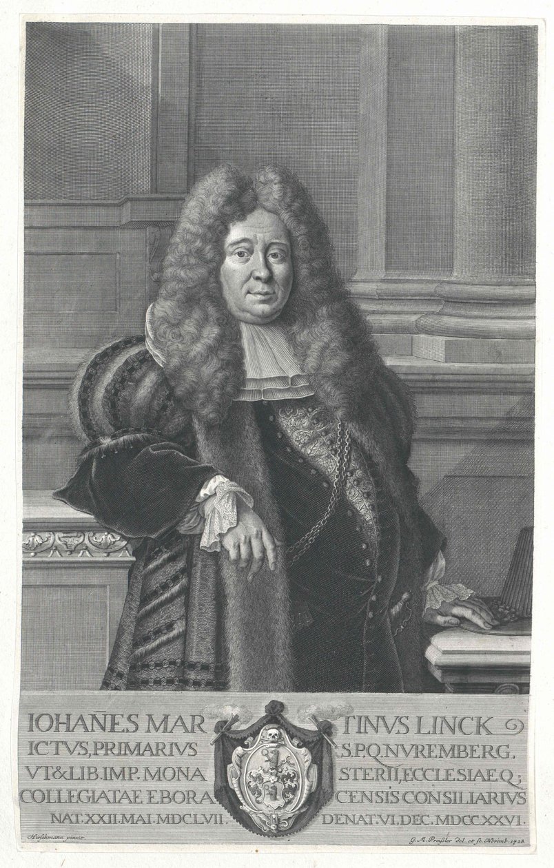 John Martin Linck da Artist Unknown