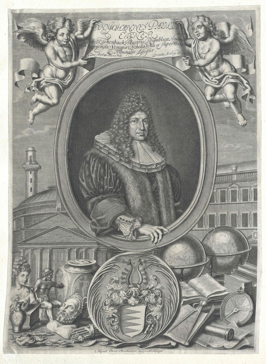 Johann Paul Ebner von Eschenbach da Artist Unknown
