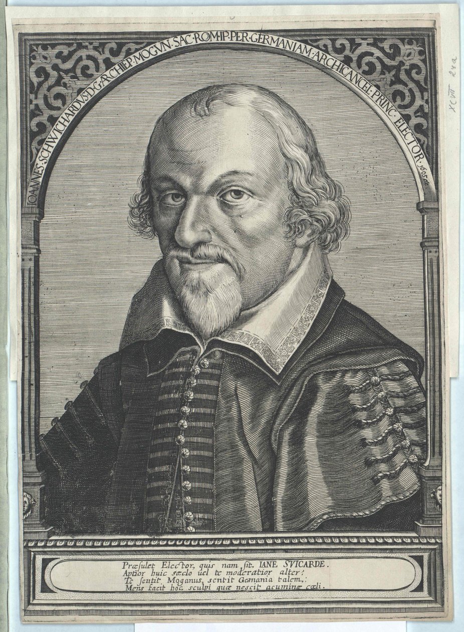 Johannes Schweikard von Kronenberg da Artist Unknown