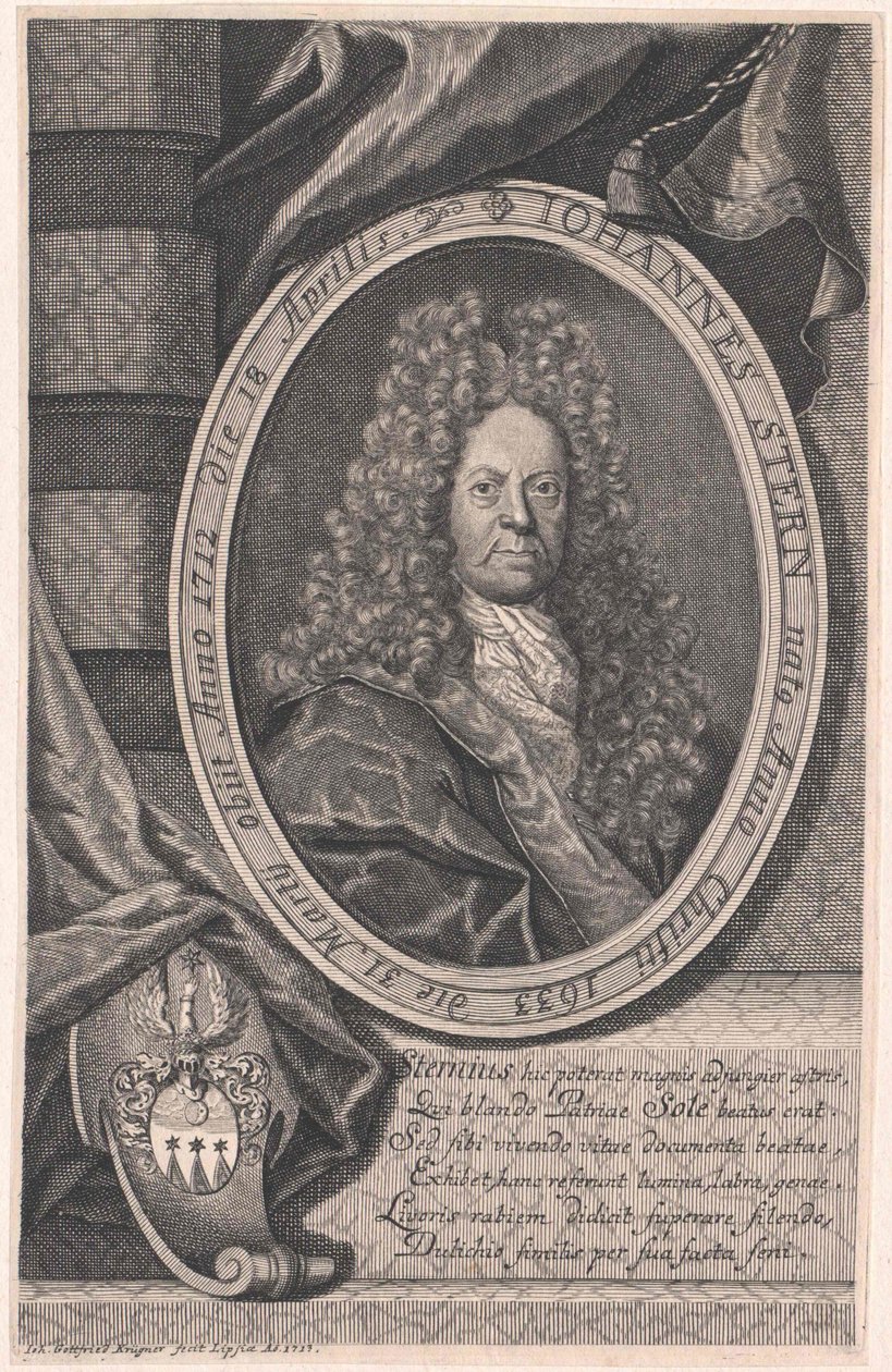 Johannes Stern (stampa) da Artist Unknown