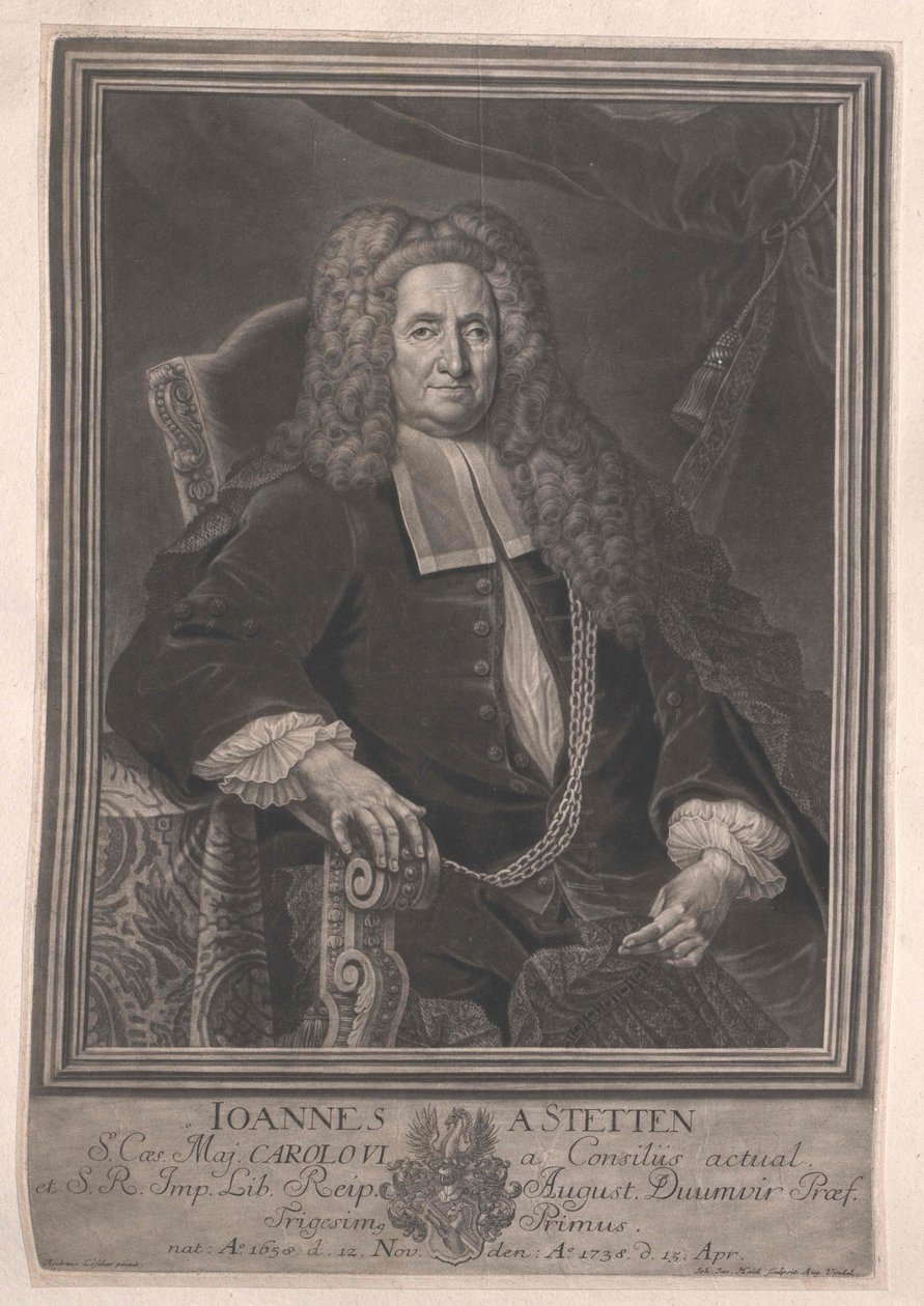 Johannes von Stetten da Artist Unknown