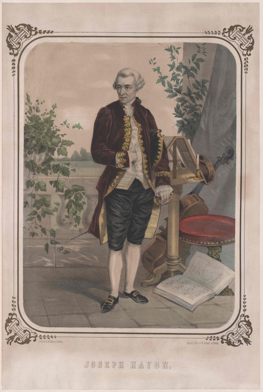 Joseph Haydn da Artist Unknown