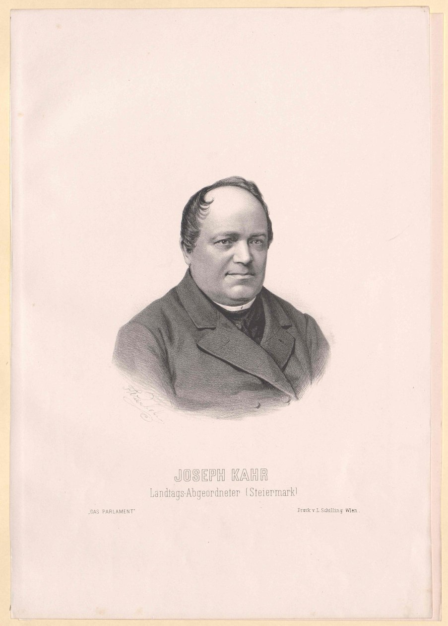 Joseph Kahr da Artist Unknown