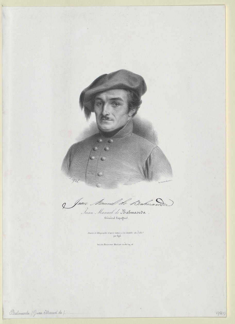 Juan Manuel Balmaseda da Artist Unknown