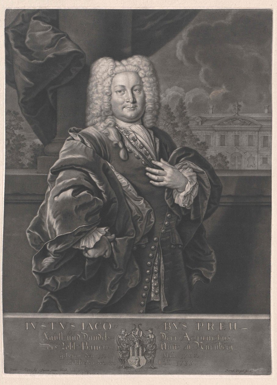Justus Jacob Preu da Artist Unknown