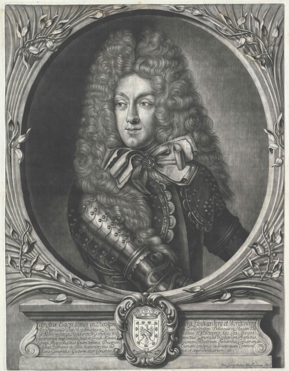 Karl Egon conte di Fuerstenberg da Artist Unknown