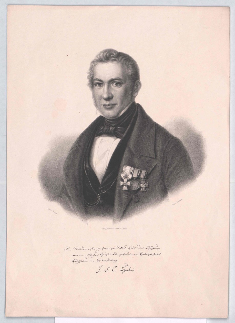 Karl Friedrich Franz Hecker da Artist Unknown