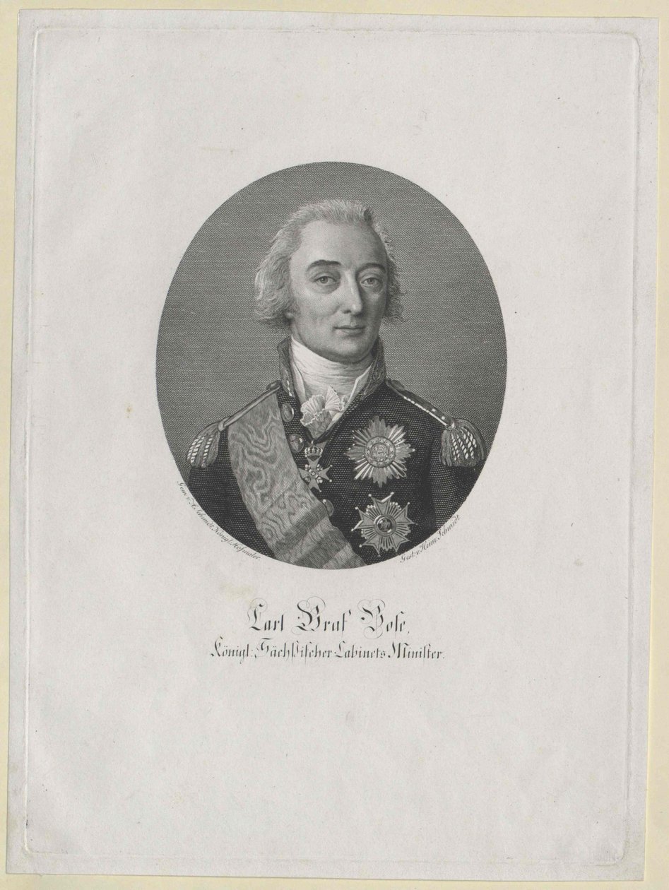 Karl Graf Bose (stampa) da Artist Unknown