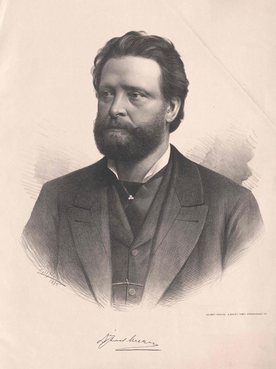 Karl Lueger (stampa) da Artist Unknown