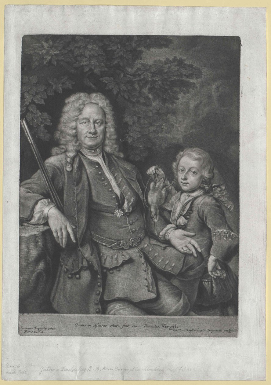 Karl benedict von Geuder-Heroldsberg da Artist Unknown