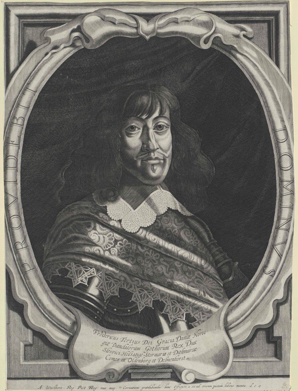 Re di Danimarca Federico III da Artist Unknown