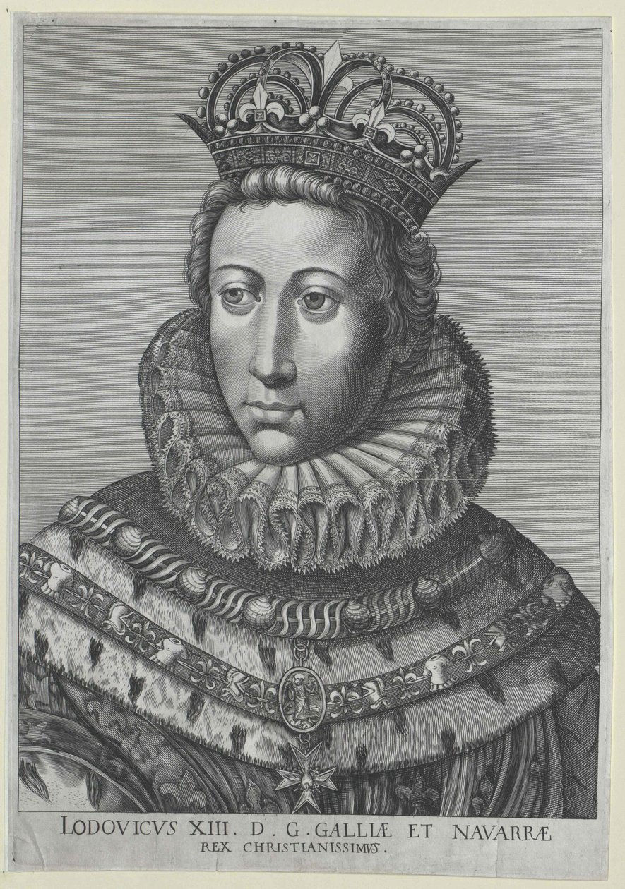 Re di Francia Luigi XIII da Artist Unknown