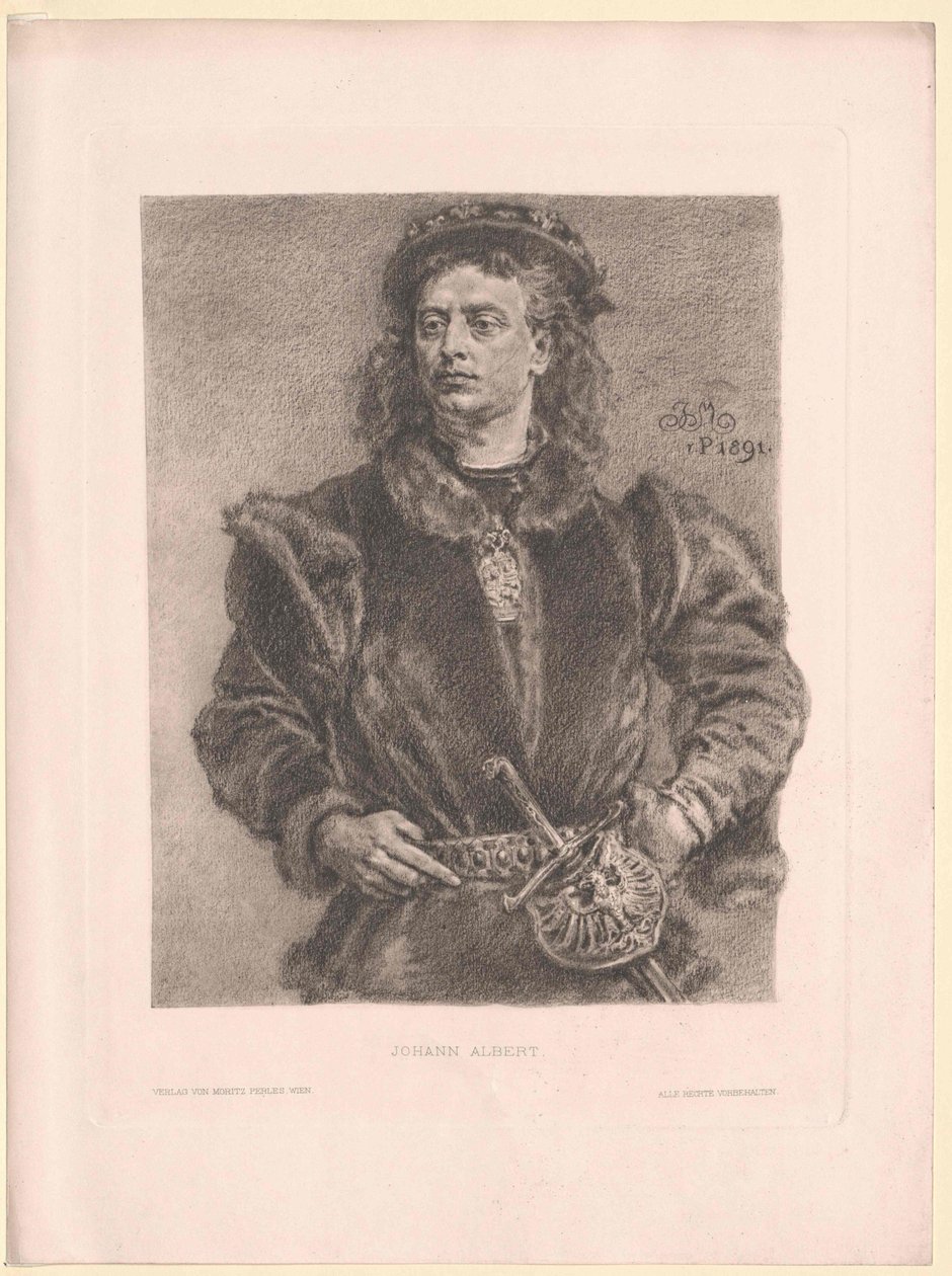 Re di Polonia Johann I Albrecht da Artist Unknown