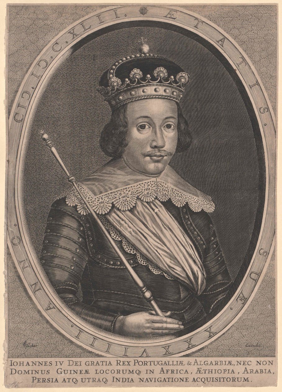 Re del Portogallo Johann IV da Artist Unknown